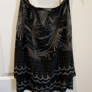 Jones NY Wear Black White Skirt Size 6